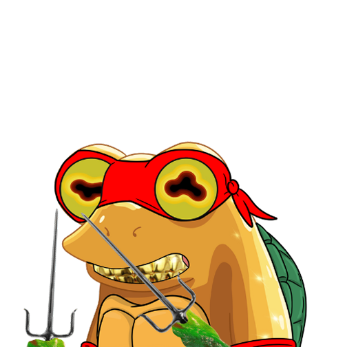 red turtle schizo frog